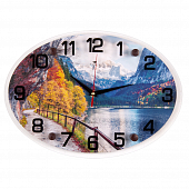 2434-007 Часы настенные "Осень в горах" 