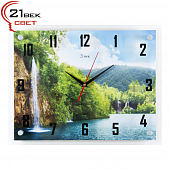 3545-178 Часы настенные "Водопад и озеро"