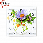 2525-1148 Часы настенные "Полевые цветы"