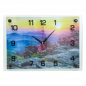 2535-022 Часы настенные "Цветы в горах"