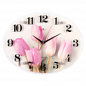 3546-016 Часы настенные "Тюльпаны"