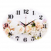 3546-012 Часы настенные "Нежные цветы"