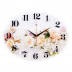 3546-012 Часы настенные "Нежные цветы"