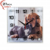 2525-017 Часы настенные "Кошка с собакой"