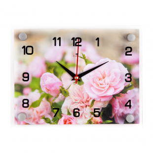 2026-030 Часы настенные "Розы"