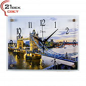 3040-585 Часы настенные "Тауэрский мост и Темза"