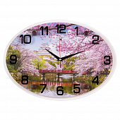 2434-005 Часы настенные "Цветущая сакура" 