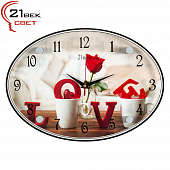 2434-34 Часы настенные "LOVE"