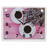 2026-016 Часы настенные "Кофе для двоих"