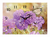 2535-1231 Часы настенные "Бабочка на гортензии"