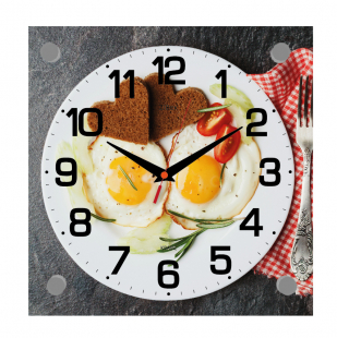 2525-997 Часы настенные "Завтрак"