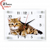 2026-472 Часы настенные "Котенок"